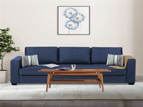 Furny Aniston Three Seater Fabric Sofa Set