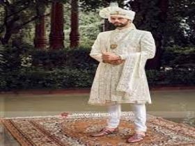 Brand Boy Mens Sherwani Style Indo Western Dhoti Dress Set