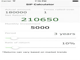 SIP Calculator 