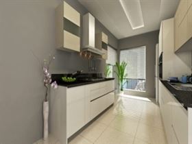 Parallel Shaped Kitchen Or Galley Kitchen Layout