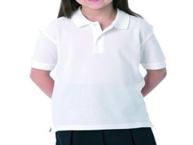 White Collor Cotton Kids T Shirt