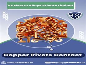 Copper Rivets Contact Manufacturers India | R.S Electro Alloys