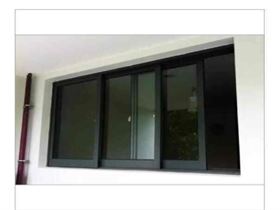 Aluminum Sliding Window