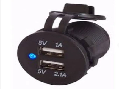 Dual USB Socket Charger for All vehicle
