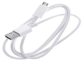 Micro USB White Cell Phone Data Cable