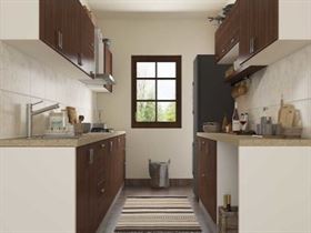 Parallel Shaped Kitchen Or Galley Kitchen Layout