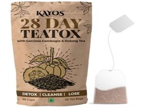 Kayos 28 Day Teatox with Garcinia Cambogia and Oolong Tea 