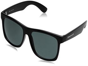 FASTRACK  Black Square Men Sunglasses (P449GR1T|56)