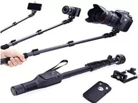 CloudKing Selfie Stick with Bluetooth Remote Control Shutter and Tripod Stand Selfie Stick