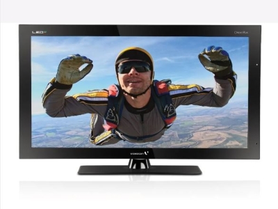 Black Wall Mount Videocon LED TV