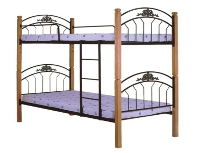 Double Iron Bunk Bed