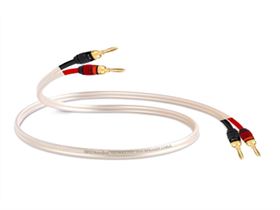 ZeniQ Audiophile Speaker Cable 14 AWG with Banana Plugs, 24K Gold Plated Banana Tips, CL3-99.9% Oxygen Free Copper Speaker Wire (1 meter/ Single)