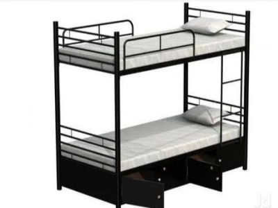 MS Bunk Bed With Storage For Hostel Home