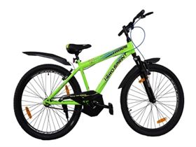 Mountain Bike with Front Suspension