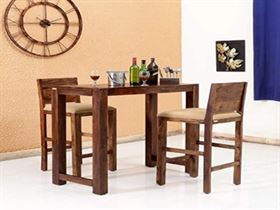 Ramdoot Furniture Solid Sheesham Wood Bar Dining Table