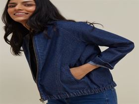 LOV Dark Blue Adam Denim Jacket LOV 