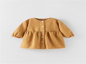 POLKA DOT SHIRT DRESS