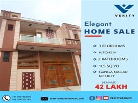 Beautifully constructed houses for sale in Ganganagar Meerut