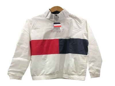White Mens Windcheater Jacket