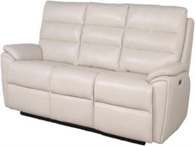 Steve Silver Duval Leather Dual Power Reclining Sofas