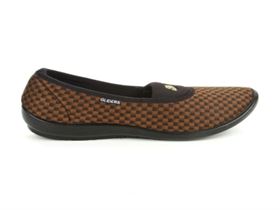 Gliders Womens Golden Casual Ballerina