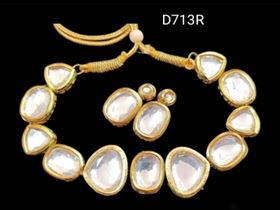 Kundan meenakari set lifetime available*