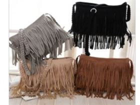 Suede leather sling bags