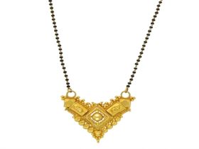 Yellow Gold Mangalsutra Necklace