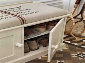 Hallway Shoe Storage Bench