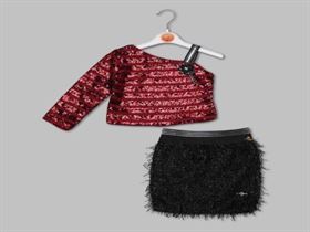PARTY WEAR SKIRT AND TOP FOR KID GIRLS