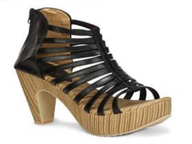 Denill Women Block Heels Party Casual Wear (Zipper Sandals)