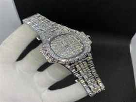 Iced Out Men’s Luxury VVS Quality Moissanite Bust Custom Watch