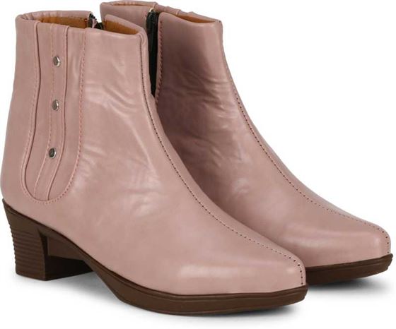 Zipper boots for women 