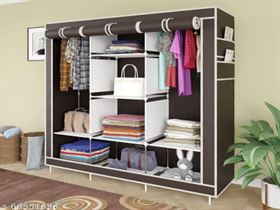 Indias Best Quality Foldable Almirah Foldable Collapsible Wardrobe For Clothes 