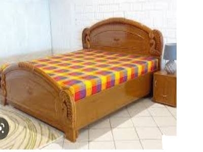 Plywood Luxurious King Size Bed