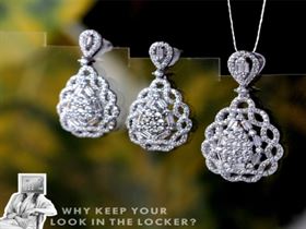  sets of glittering earrings pendants tonite