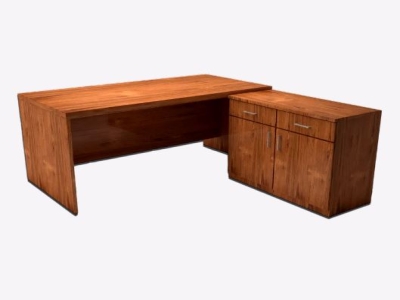 Wooden Office Tables Brown