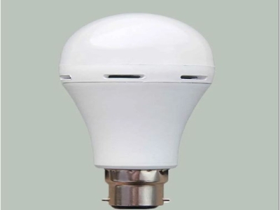 Round Ceramic Rechargeable LED Bulb