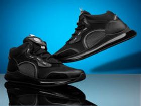 Bacca Bucci SINNER Hi Top Knitted Sneakers Street Wear with Dual Air Cushion Rubber Outsole