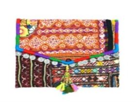 Hand  crafted Clutches Variant two