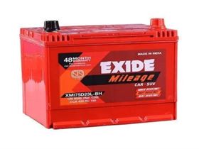 Exide Mileage Battery 