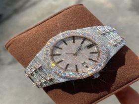 Iced Out Men’s Luxury VVS Quality Moissanite Bust Custom Watch