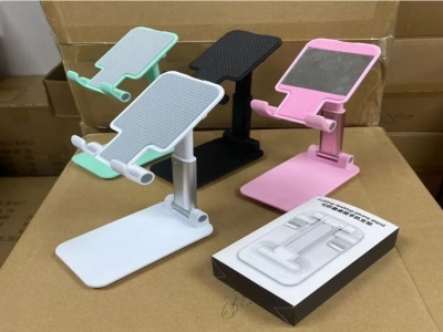 Plastic Multicolor Foldable Mobile Holder