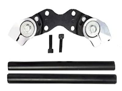 Santech Polished Black Handle Bar