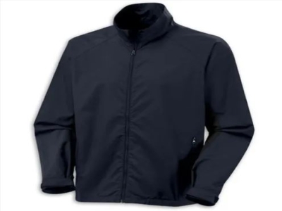 Men And Women Black Windcheater Jacket