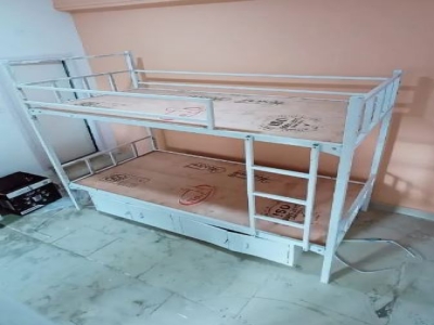 Twin Over Full Iron Jumbo bunkar bed