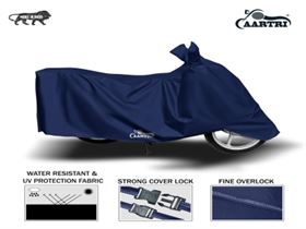 ROYALS CHOICE Water Resistant Bike Body Cover for Bajaj Pulsar 125 Neon (Navy Blue)