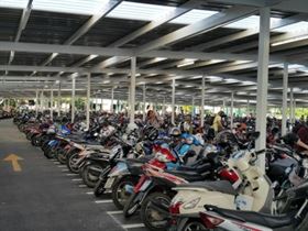 motor cycle parking