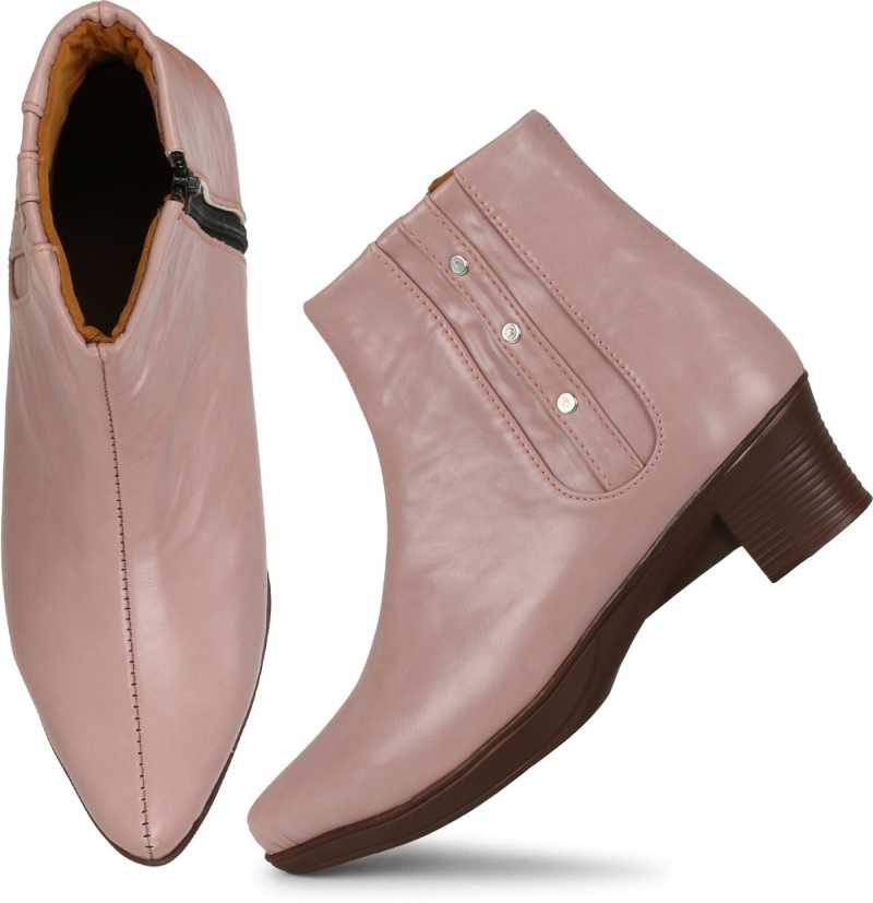 Zipper boots for women 
