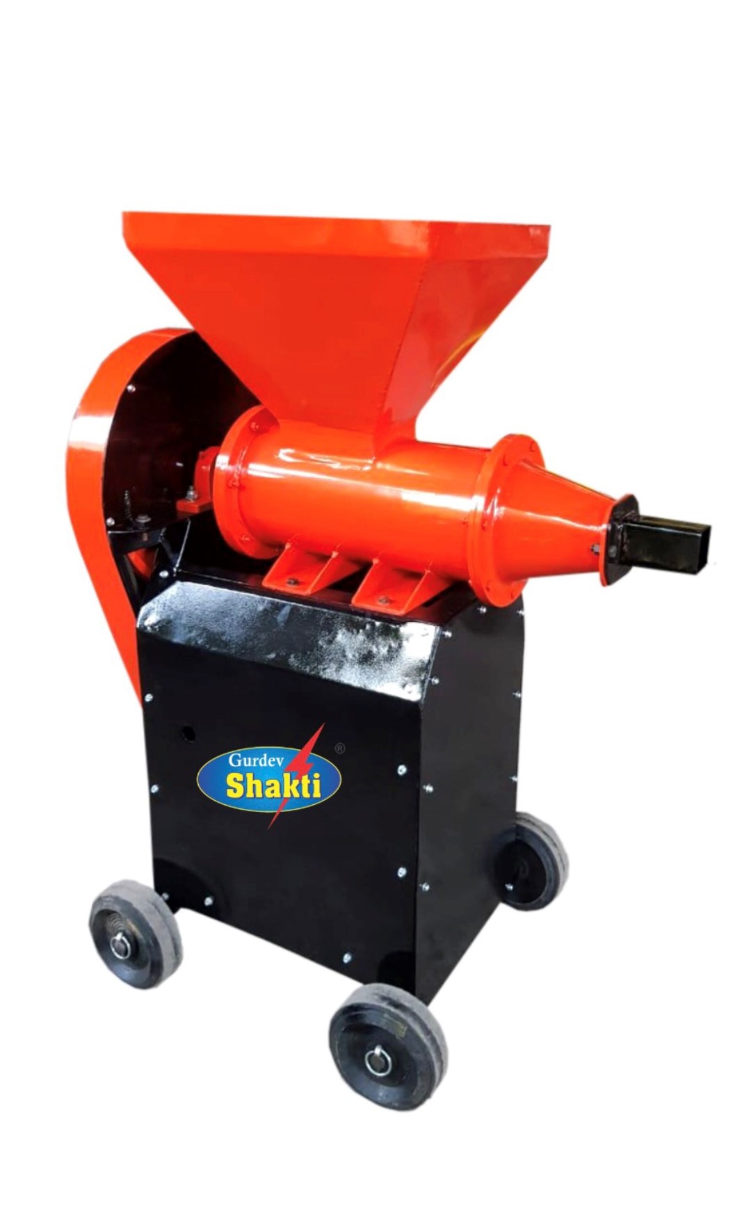 COW DUNG LOG MAKING MACHINE SEMI AUTOMATIC